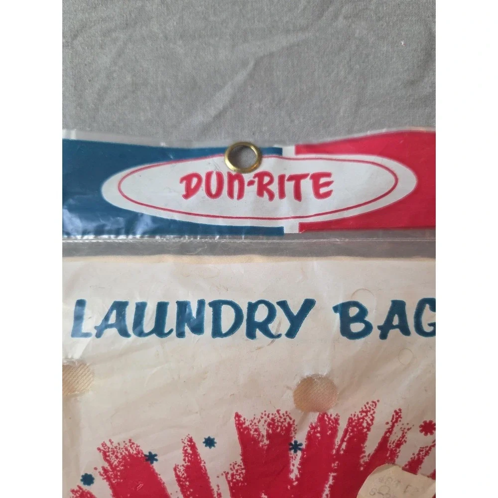 Vintage Dun-Rite Laundry Bag Family‎ Size
